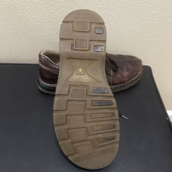 DR MARTENS 11232 BROWN LEATHER CASUAL OXFORD  3 EYELET SHOES SIZE UK10 EU45 - Picture 10 of 12